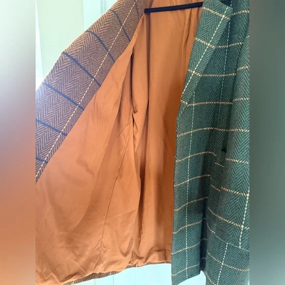 Dressed in Lala OG Scorpio Coat Brown/Green Size 2X/3X - Picture 6 of 11